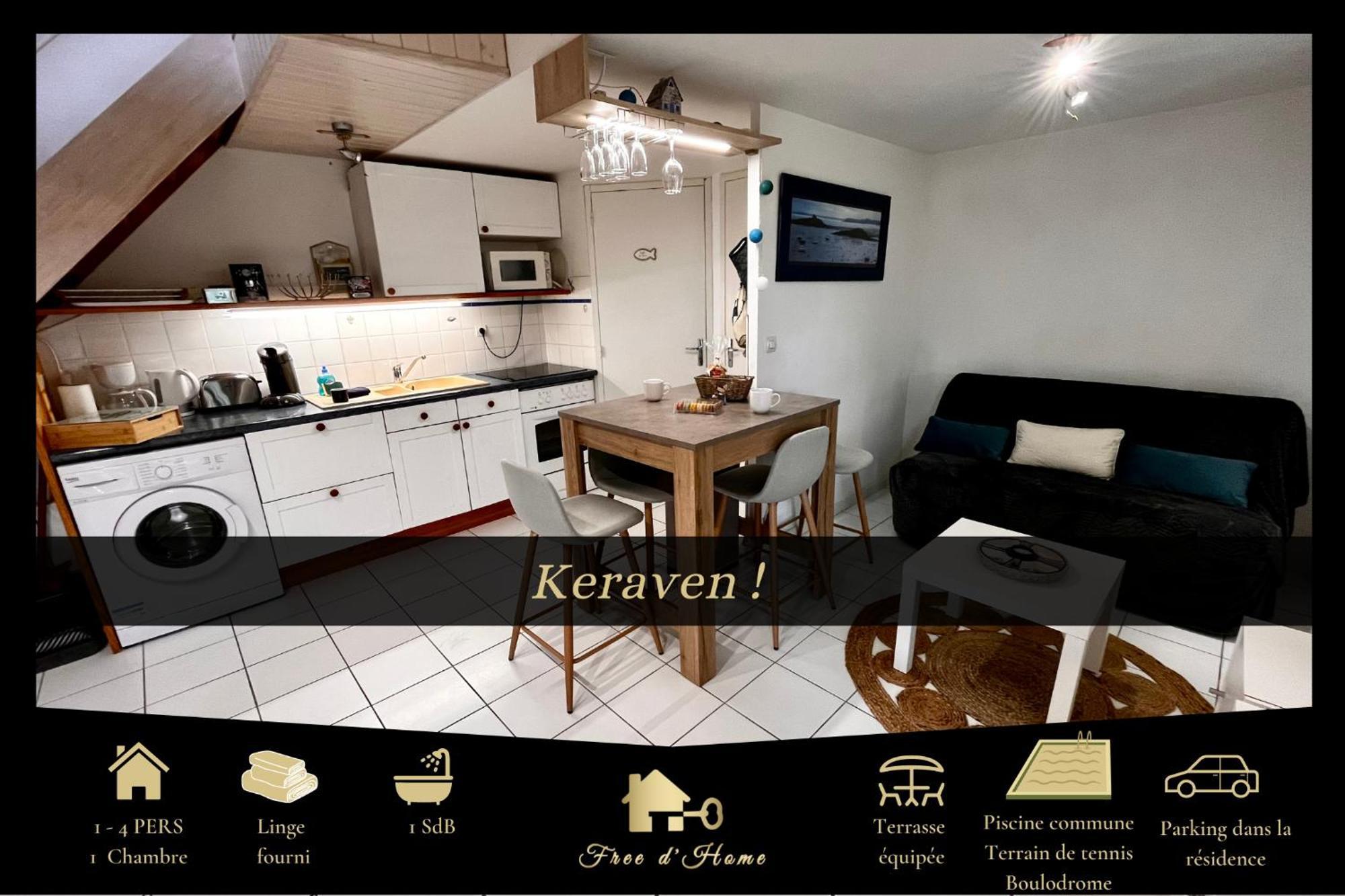 Keraven, Charmante Maisonnette, Piscine Commune 1-4 Personnes Moëlan-sur-Mer Esterno foto