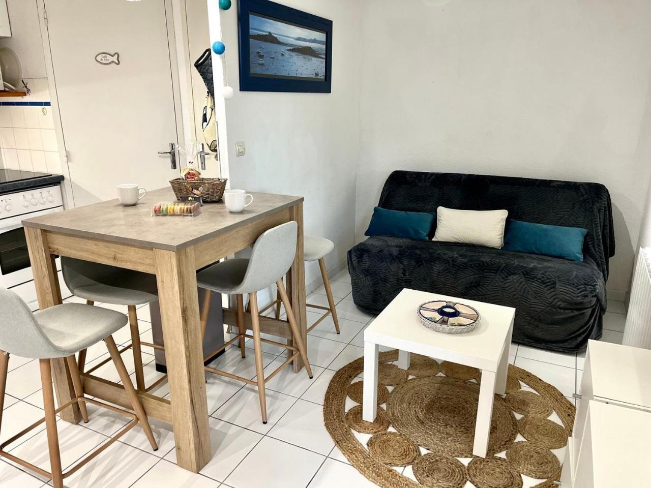 Keraven, Charmante Maisonnette, Piscine Commune 1-4 Personnes Moëlan-sur-Mer Esterno foto