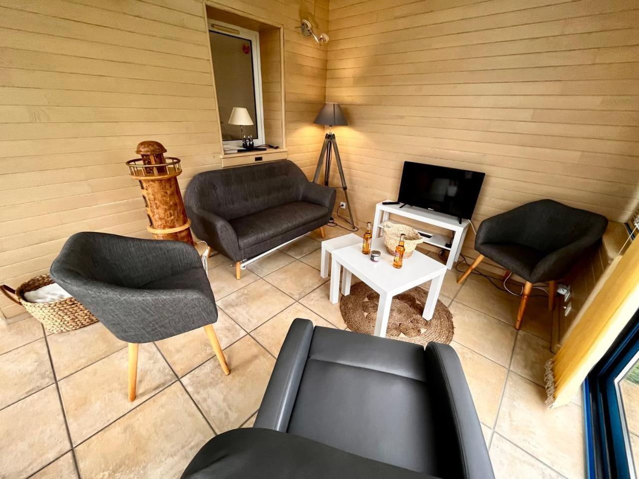 Keraven, Charmante Maisonnette, Piscine Commune 1-4 Personnes Moëlan-sur-Mer Esterno foto