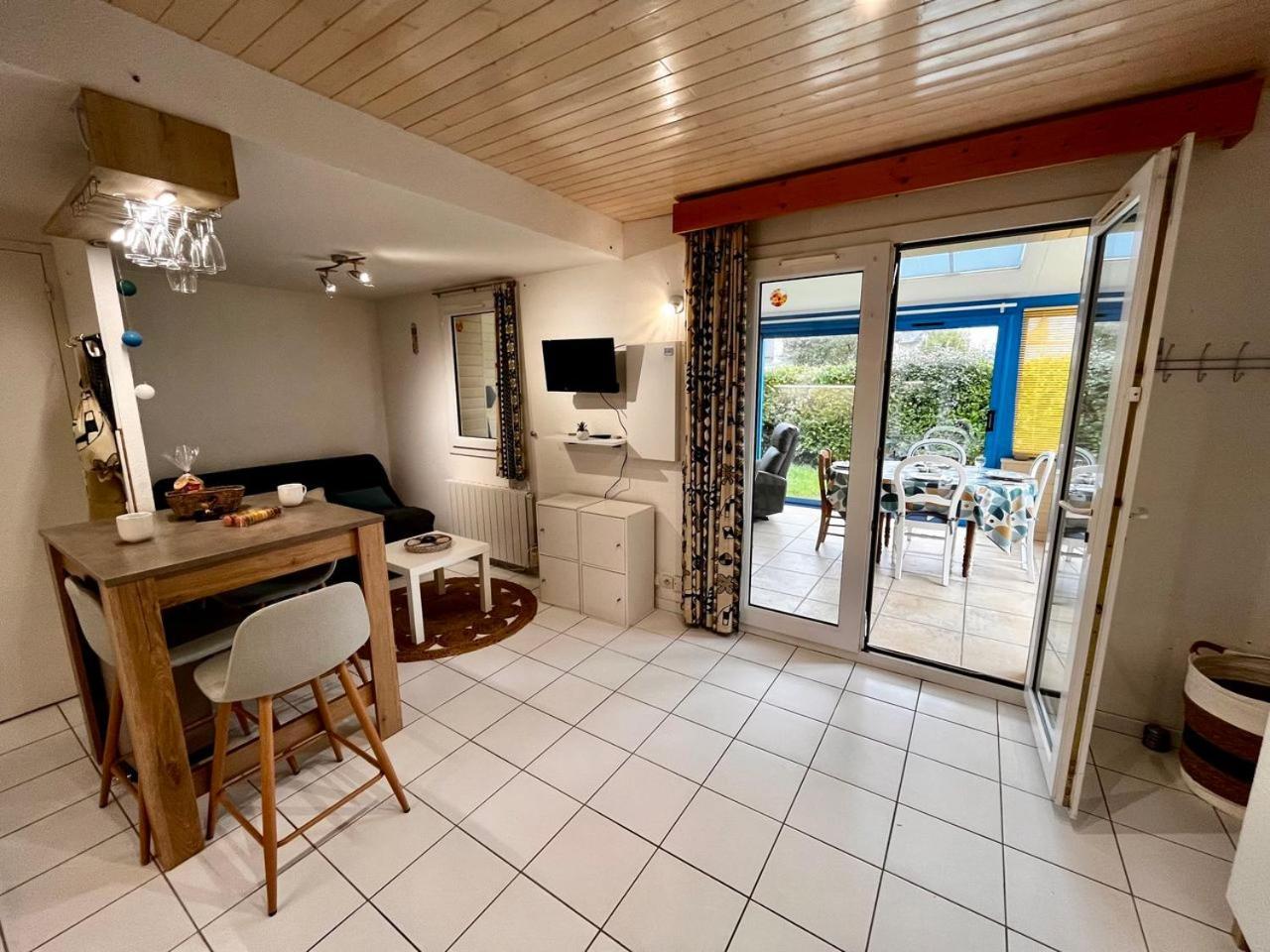 Keraven, Charmante Maisonnette, Piscine Commune 1-4 Personnes Moëlan-sur-Mer Esterno foto