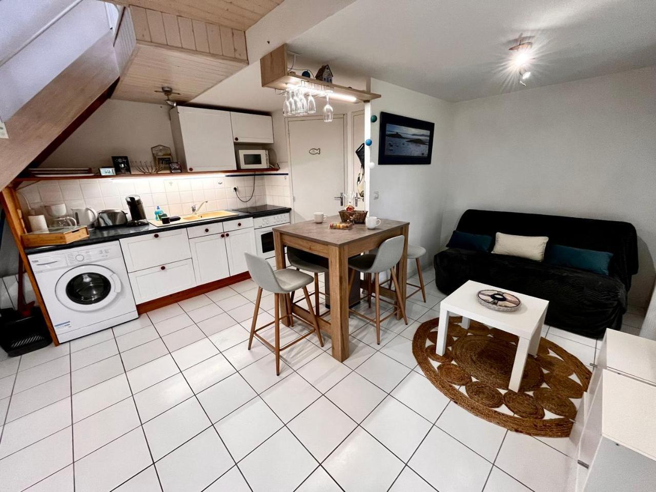 Keraven, Charmante Maisonnette, Piscine Commune 1-4 Personnes Moëlan-sur-Mer Esterno foto